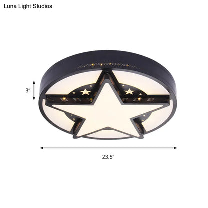 ديكوربايتس™ ديكوربايتس™ مصباح سقف مُثبت على الحائط لغرفة نوم الأطفال مُزين بنجوم السماء