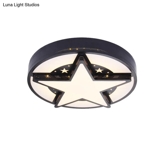 DecorBites™ DecorBites™ Children's Bedroom Starry Sky Flush Mount Ceiling Light