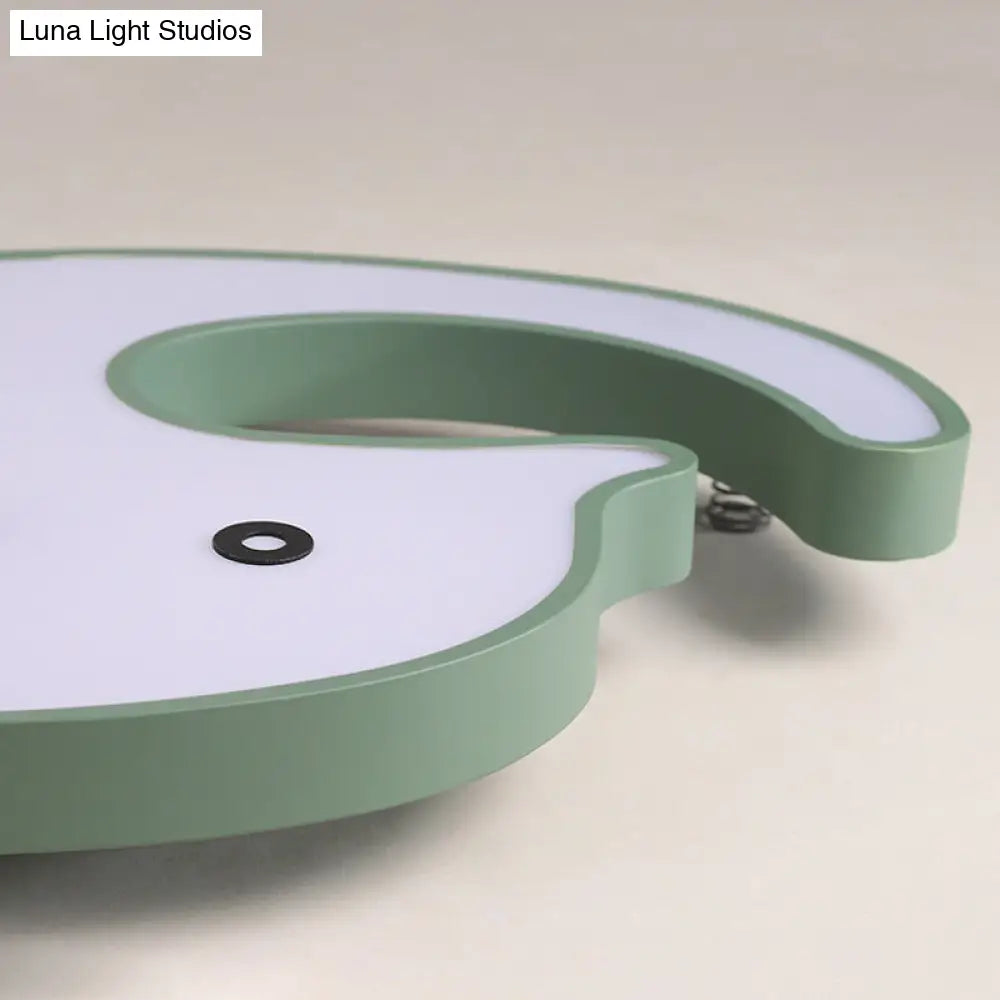 DecorBites™ DecorBites™ Children's LED Dolphin Panel Ceiling Light for Lovely Cartoon Bedroom Decor