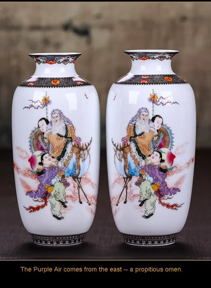 Chinese Traditional Ceramic Vase for Home Decor - Vase