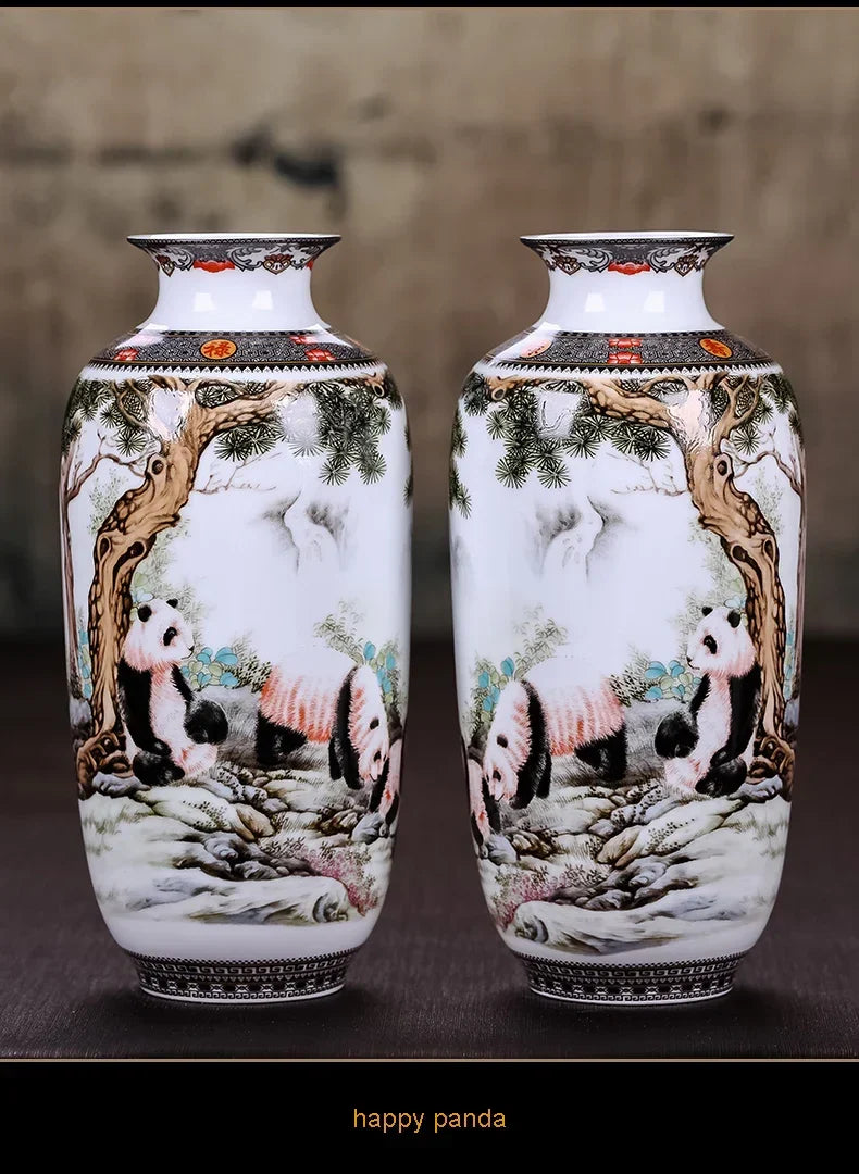 Chinese Traditional Ceramic Vase for Home Decor