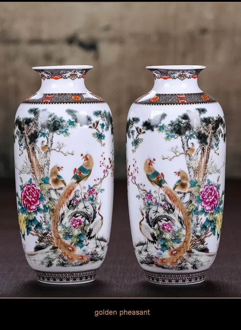 Chinese Traditional Ceramic Vase for Home Decor