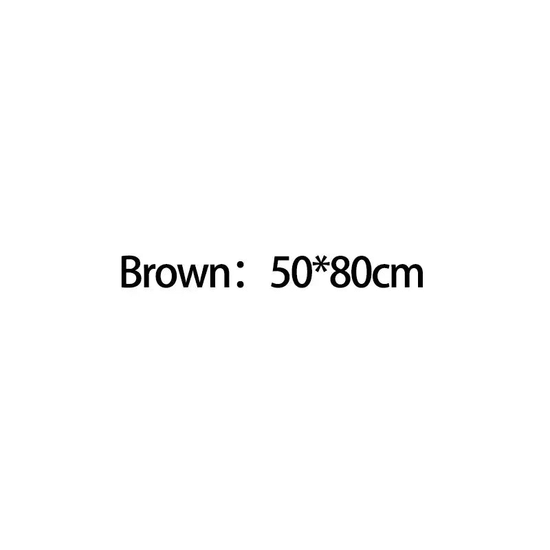 Brown rectangular shower head measuring 50 by 80 cm featuring high pressure water saving filter for bathroom use