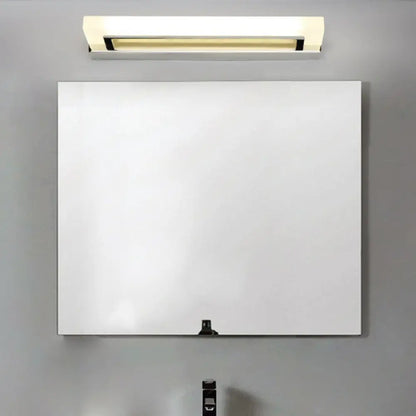 DecorBites™ Chrome LED Bathroom Sconce Light with Modern Acrylic Design