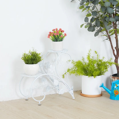 Classic Tall Plant Stand Set for Indoor/Outdoor