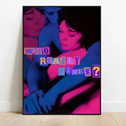 Classic TV Drama Girl Art Poster Canvas - Posters