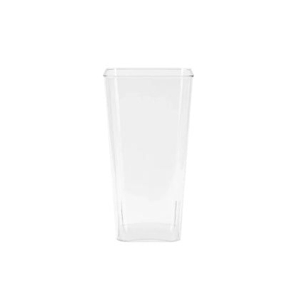 Clear Acrylic Hurricane Flower Vase - Large Size - 24.5x14x11cm 2 - Vase