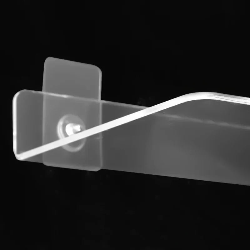 Clear Acrylic Wall Shelf Organizer 20-50cm