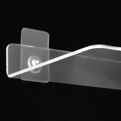 Clear Acrylic Wall Shelf Organizer 20-50cm