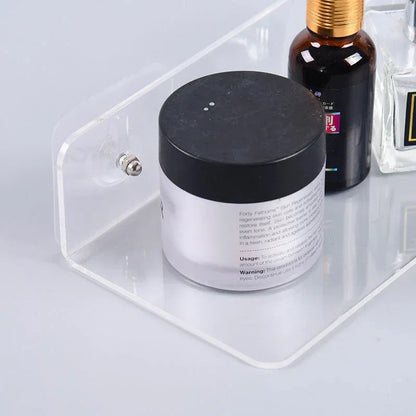 Clear Acrylic Wall Shelf Organizer 20-50cm