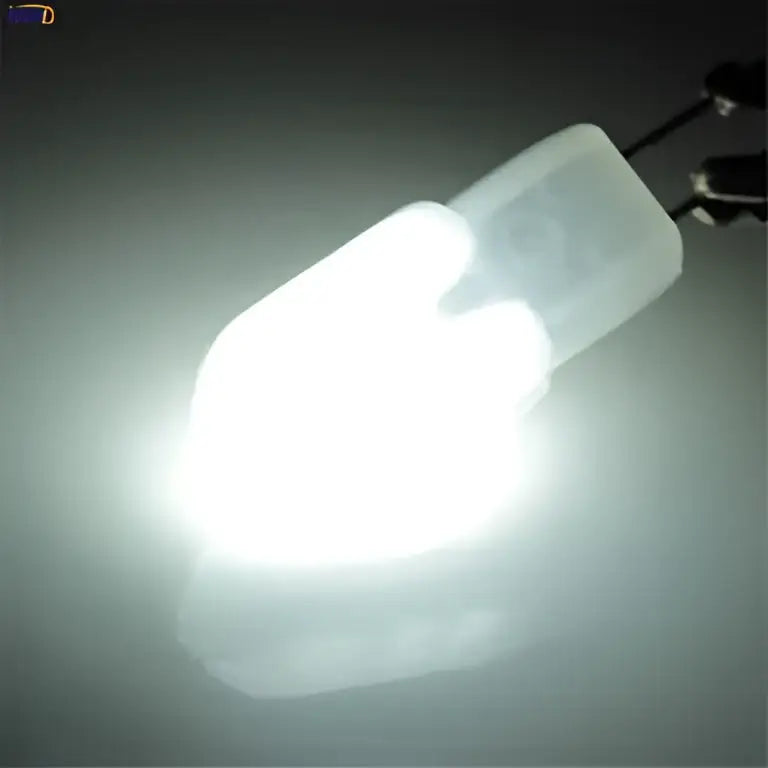 White led g4 bulbs with frosted glass casing and metallic base 10pcs 2w led ideal for kitchen chandeliers by decorbites