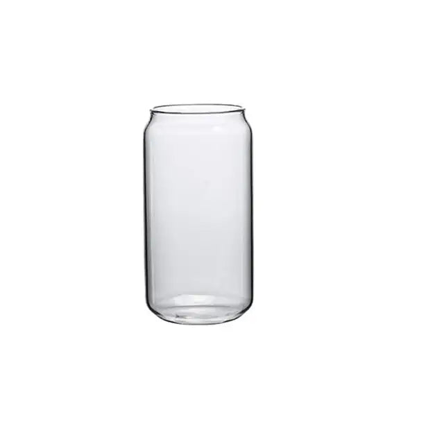 Clear glass glass drink cup with smooth transparent surface and rounded edges for decorbites glass drink use