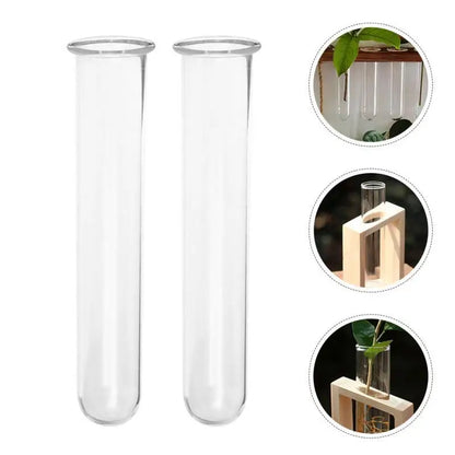 Clear Glass Test Tube Vases for Plants - As Shown - Vase
