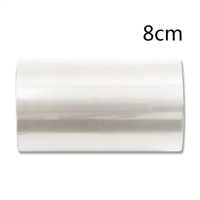 Transparent plastic cake edge wrap roll 8cm wide for clear decorbites cake edge mousse decoration