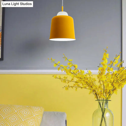 Cloth Shop Macaron Pendant Light with Adjustable Metal Head