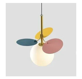 Colorful LED Branch Chandelier for Bedroom-Living Room - 1 head - Chandelier