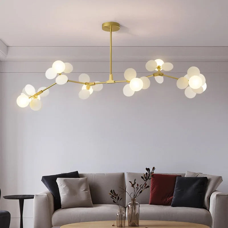 Colorful LED Branch Chandelier for Bedroom-Living Room - Chandelier