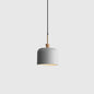 Colorful Macaron Pendant Light with Metal Shade - Industrial Hanging Lamp