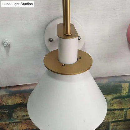 Colorful Macaroon Style Wall Mount Sconce Light for Hotel Bedrooms