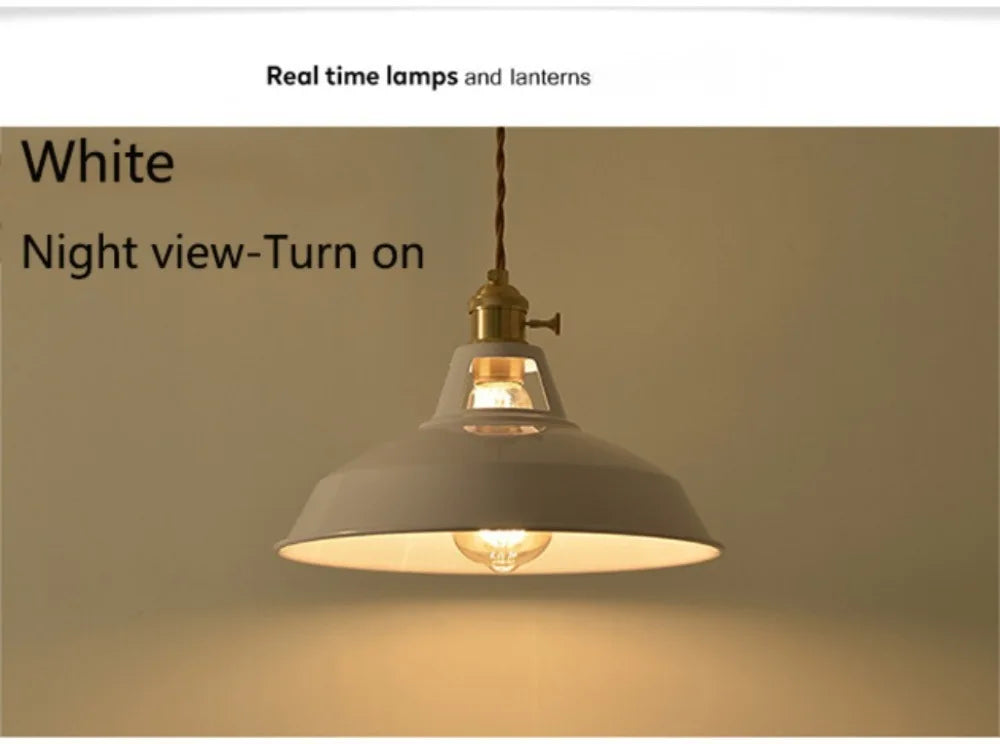 Colorful Retro Pendant Lights for Home Decor