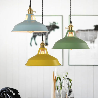 Colorful Retro Pendant Lights for Home Decor