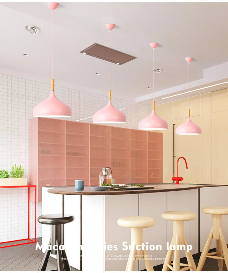 Colorful Retro Pendant Lights for Home Decor