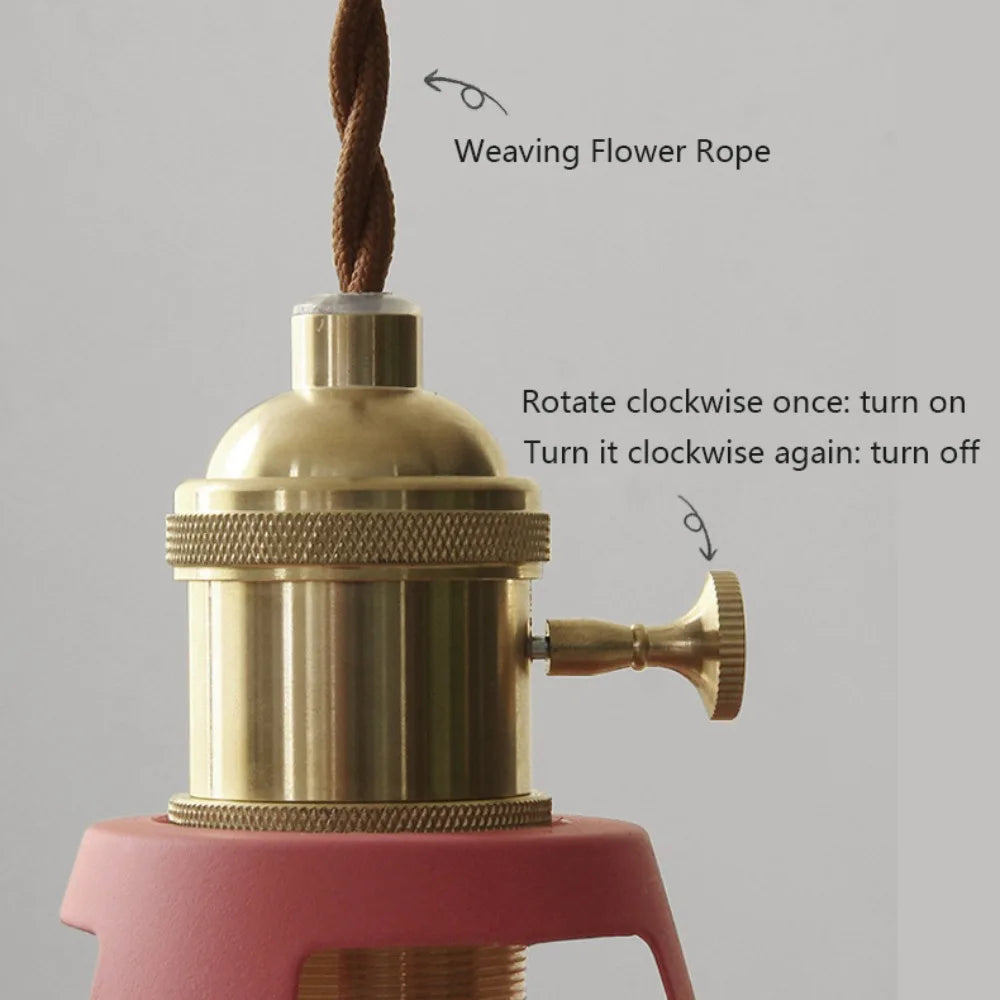 Colorful Retro Pendant Lights for Home Decor