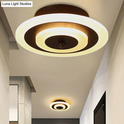 DecorBites™ DecorBites™ Contemporary Acrylic Ceiling Lamp - Ideal for Living Room and Hallway