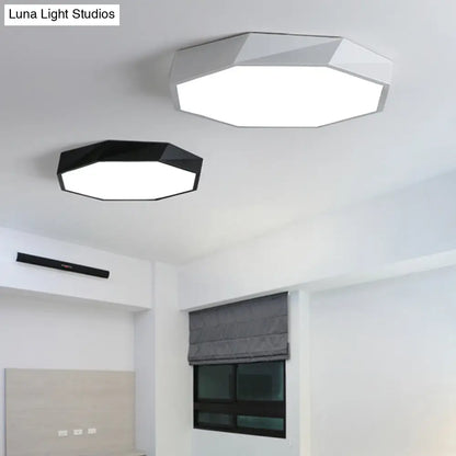 Lámpara de techo empotrada contemporánea DecorBites™ de acrílico para dormitorio - Araña facetada