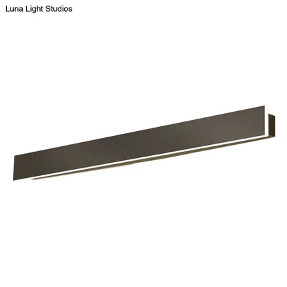 DecorBites™ DecorBites™ Contemporary Aluminum Linear LED Wall Sconce for Living Room