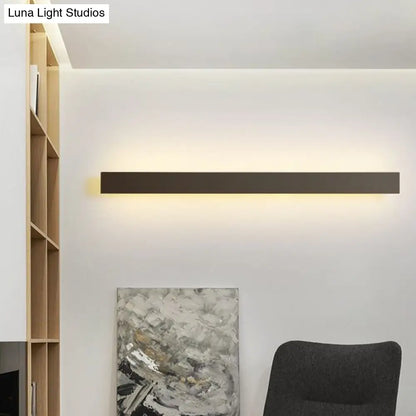 DecorBites™ DecorBites™ Contemporary Aluminum Linear LED Wall Sconce for Living Room