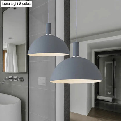 Contemporary Aluminum Pendant Lamp with One Light for Dining Room