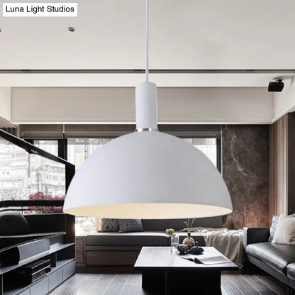 Contemporary Aluminum Pendant Lamp with One Light for Dining Room