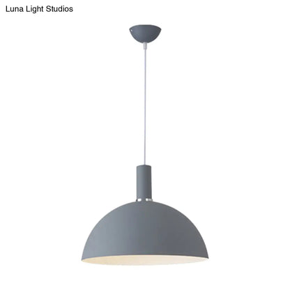 Contemporary Aluminum Pendant Lamp with One Light for Dining Room