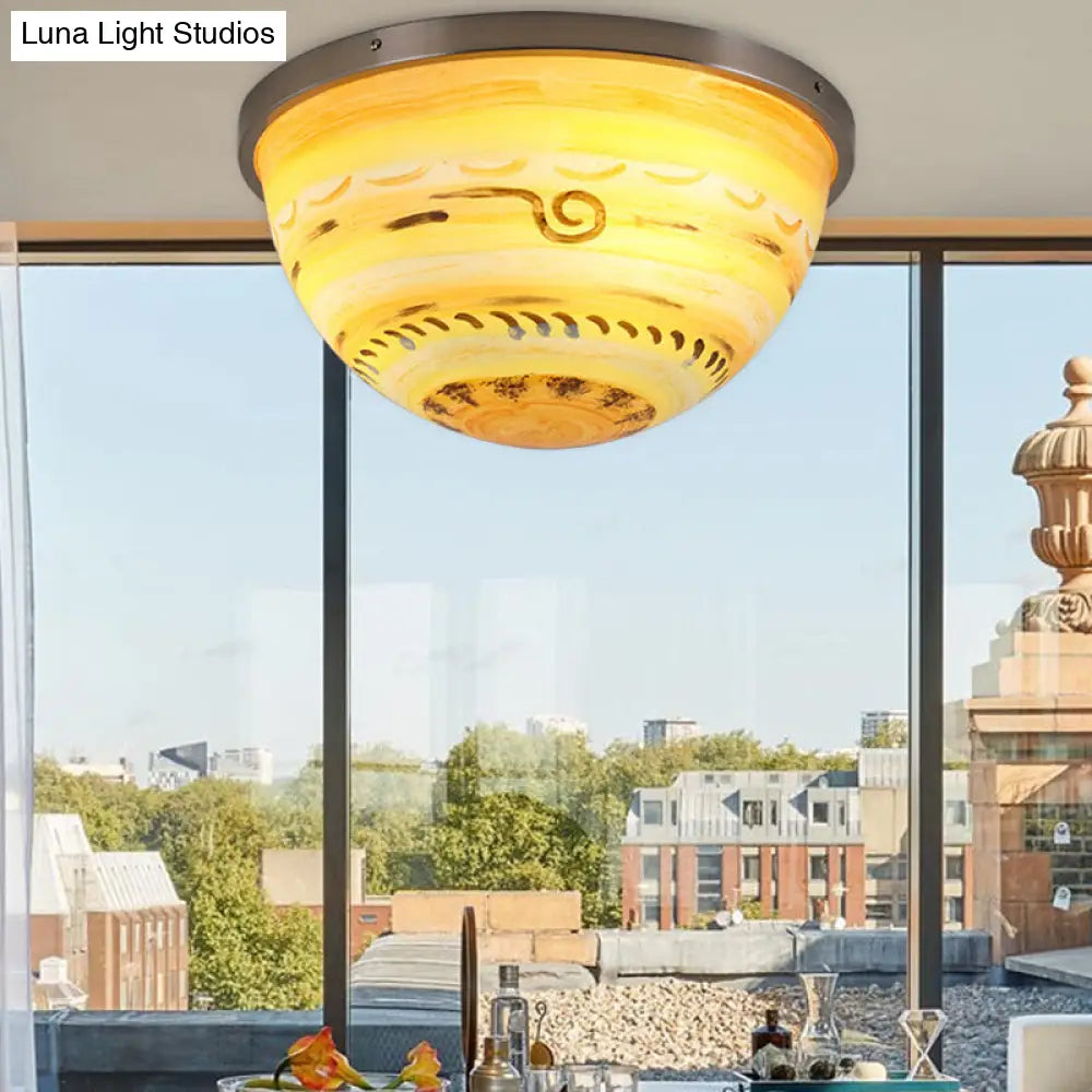 Lámpara de techo empotrada DecorBites™ para dormitorio contemporáneo