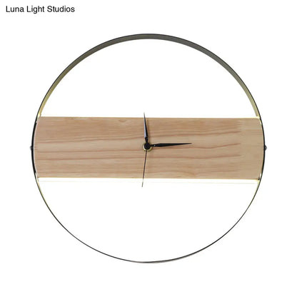 Aplique de pared contemporáneo DecorBites™ color beige con LED acrílico - Montaje empotrado, diseño rectangular/redondo para salón.