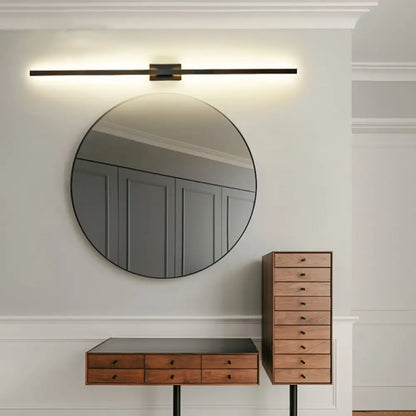 DecorBites™ DecorBites™ Contemporary Black LED Wall Sconce for Corridor - Linear Metal Design