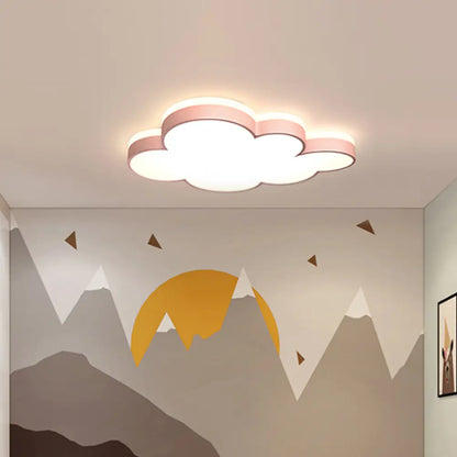 DecorBites™ DecorBites™ Contemporary Cloud Flush LED Ceiling Light Fixture for Bedrooms - Acrylic Lamp