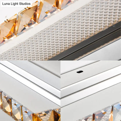 Aplique de pared DecorBites™ Contemporary Crystal Gold - Luz lineal para tocador con luz cálida/blanca para baño - Varias opciones de ancho