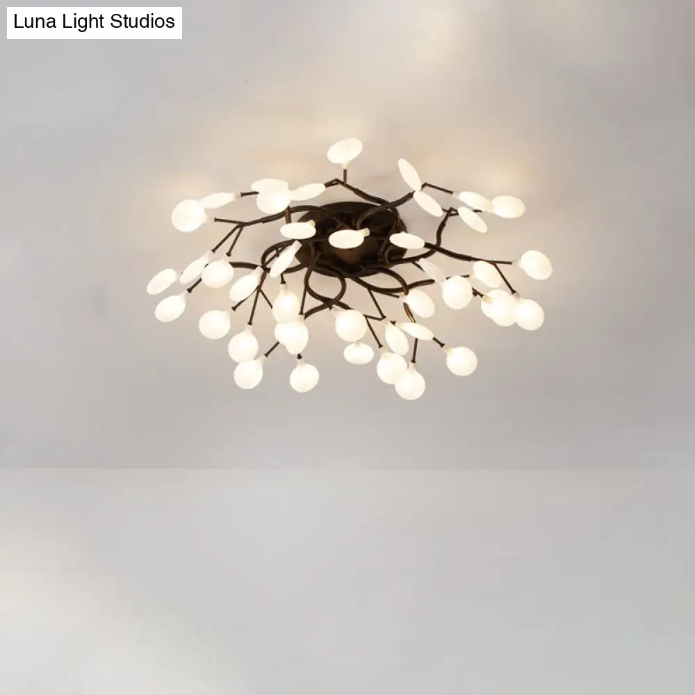 DecorBites™ DecorBites™ Contemporary Firefly Flush Mount LED Ceiling Light for Living Rooms