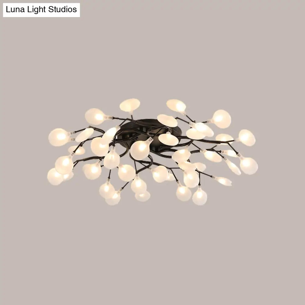 DecorBites™ DecorBites™ Contemporary Firefly Flush Mount LED Ceiling Light for Living Rooms