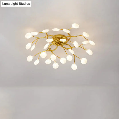 DecorBites™ DecorBites™ Contemporary Firefly Flush Mount LED Ceiling Light for Living Rooms