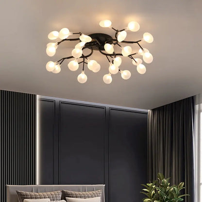 DecorBites™ DecorBites™ Contemporary Firefly Flush Mount LED Ceiling Light for Living Rooms