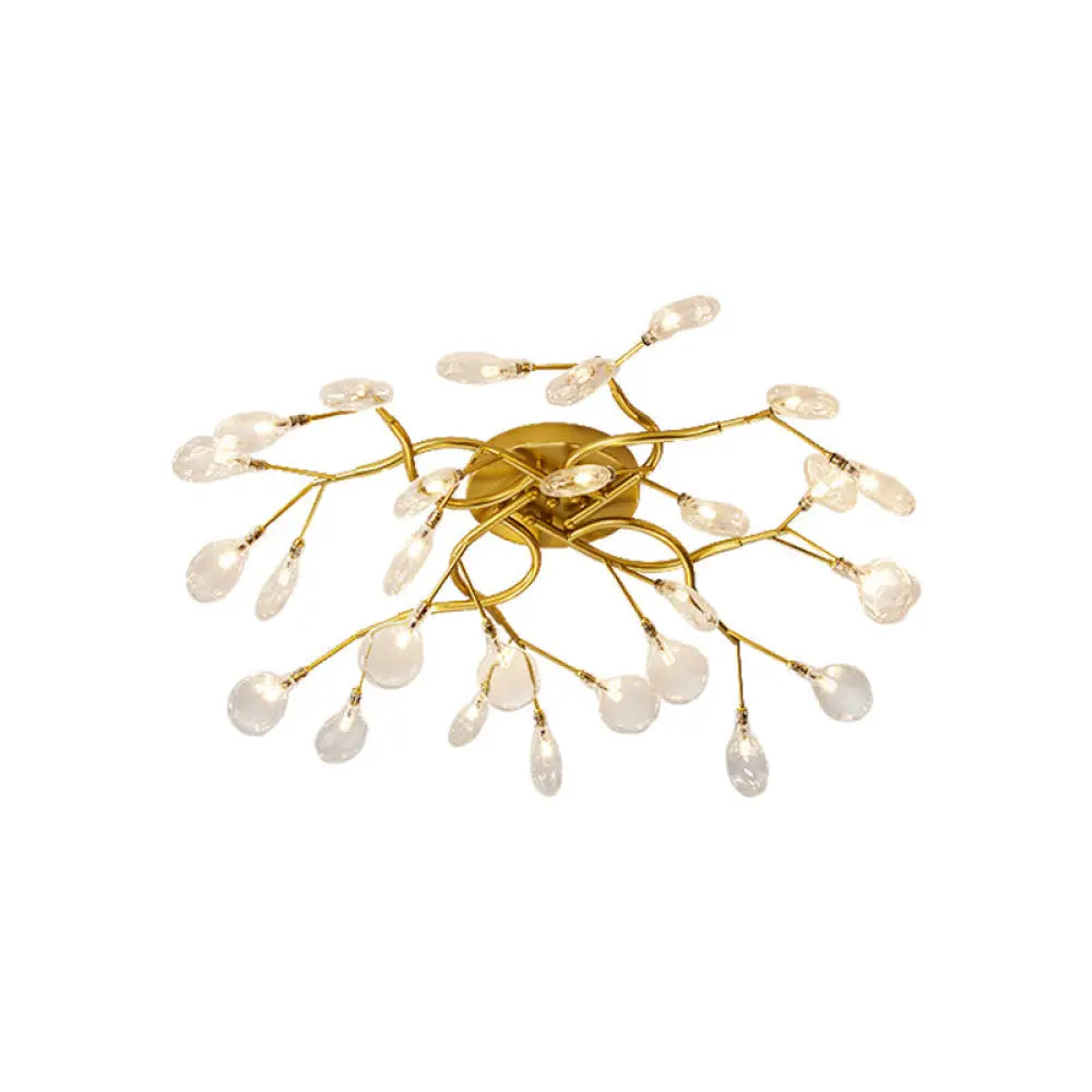 DecorBites™ DecorBites™ Contemporary Firefly Flush Mount LED Ceiling Light for Living Rooms