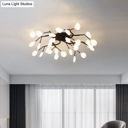 DecorBites™ DecorBites™ Contemporary Firefly Flush Mount LED Ceiling Light for Living Rooms