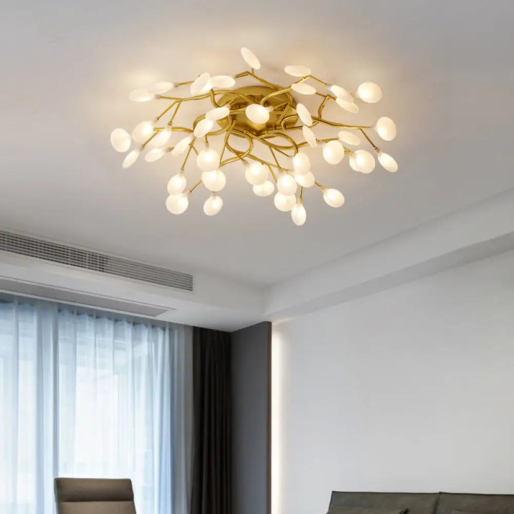 DecorBites™ DecorBites™ Contemporary Firefly Flush Mount LED Ceiling Light for Living Rooms