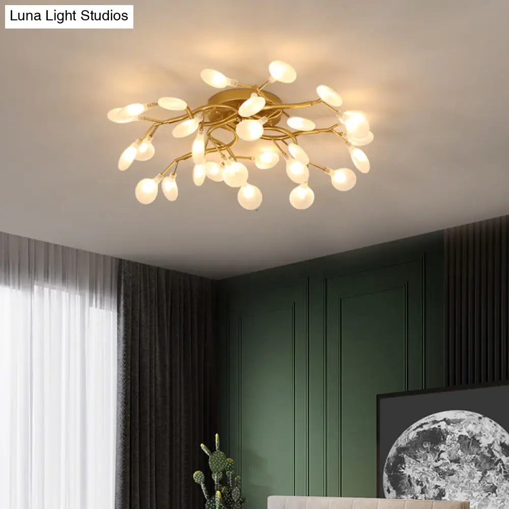 DecorBites™ DecorBites™ Contemporary Firefly Flush Mount LED Ceiling Light for Living Rooms