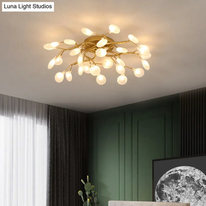 DecorBites™ DecorBites™ Contemporary Firefly Flush Mount LED Ceiling Light for Living Rooms