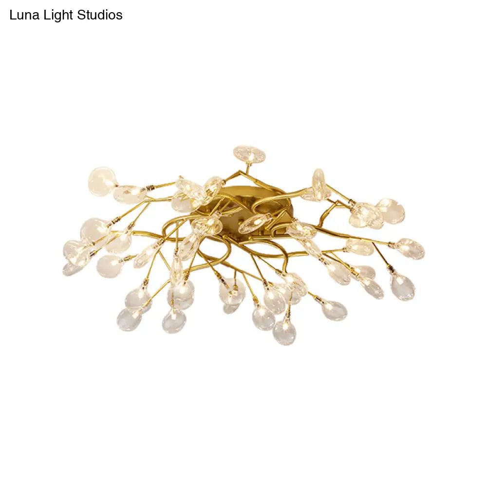 DecorBites™ DecorBites™ Contemporary Firefly Flush Mount LED Ceiling Light for Living Rooms
