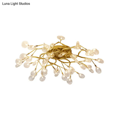 DecorBites™ DecorBites™ Contemporary Firefly Flush Mount LED Ceiling Light for Living Rooms